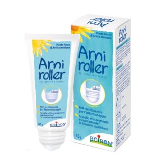 Arniroller Gel Suavizante e Fresco 45gr Boiron,  alivio rápido e eficaz das tensões do dia-a-dia. 