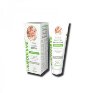Lauroderme Creme Barreira 100g creme barreira para proteção das assaduras no uso das fraldas. Enriquecido com óleos vegetais, extrato de camomila, vitamina E e pantenol.