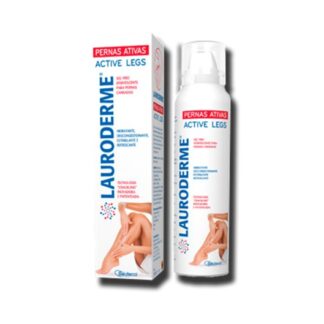 Lauroderme Pernas Ativas 150ml gel indicado para pernas cansadas e pesadas.