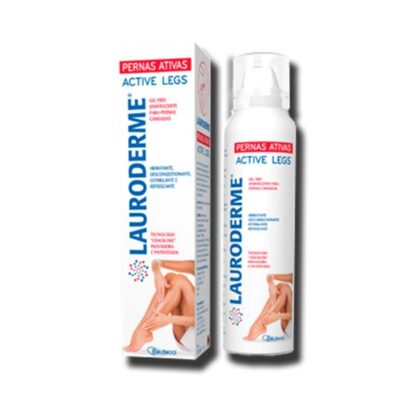 Lauroderme Pernas Ativas 150ml gel indicado para pernas cansadas e pesadas.