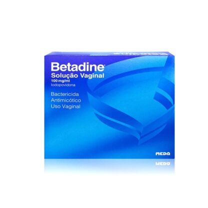 Betadina Solução Ginecológica é uma solução aquosa para irrigações vaginais, não irritante, com 10% de iodopovidona.