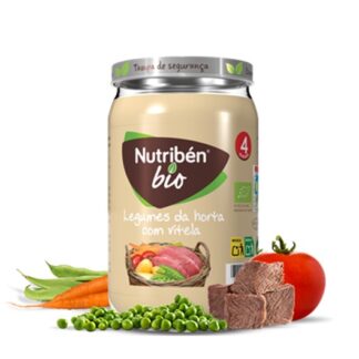 Nutribén Boião Legumes Horta com Vitela 235gr