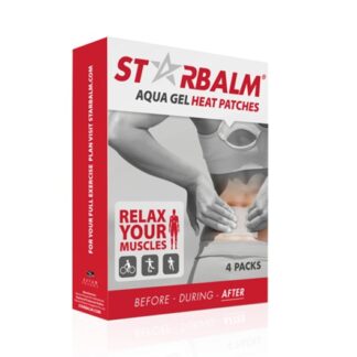 Star Balm Emplastro Calor 4 Emplastros com efeito térmico e analgésico que promove o alívio rápido das dores musculares e articulares.