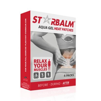 Star Balm Emplastro Calor 4 Emplastros com efeito térmico e analgésico que promove o alívio rápido das dores musculares e articulares.