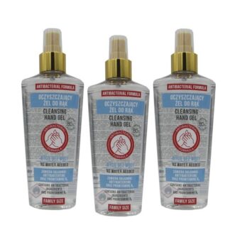 Álcool Gel de Limpeza Mãos em Spray 3x200ml