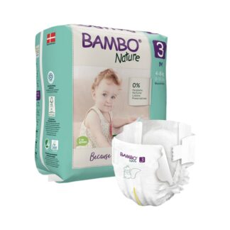 Bambo Nature 3 Fraldas 4-8kg 52 Unidades