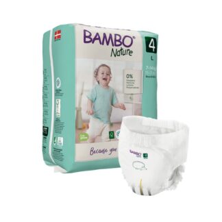 Bambo Nature 4 Cuecas Fralda 7-14kg 48 Unidades