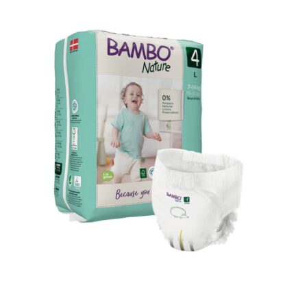 Bambo Nature 4 Cuecas Fralda 7-14kg 48 Unidades