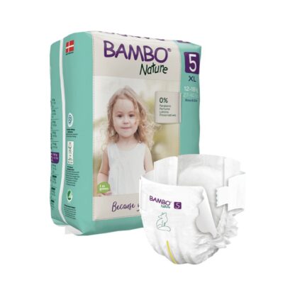 Bambo Nature 5 Fraldas 12-18kg 22 Unidades