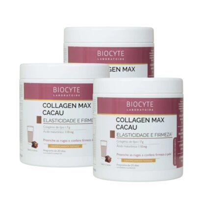 Biocyte Collagen Max Anti-Age Cacau 3x260g