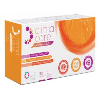 ClimaCare Imunidade 30 Cápsulas formulação desenvolvida segundo os mais elevados parâmetros de qualidade e de segurança, com uma fórmula inovadora e uma abrangente ação sobre o sistema imunitário,