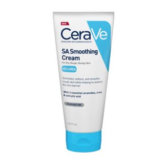 Cerave SA Creme Alisador Antirugosidades 177ML, creme Antirrugosidades hidratante e esfoliante, formulado para melhorar a textura e reparar a barreira protetora da pele.