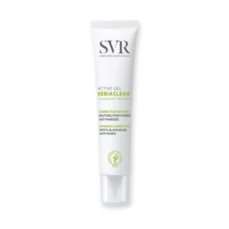 SVR Sebiaclear Active Gel 40ml, corretor intensivo borbulhas, pontos negros e antimarcas.