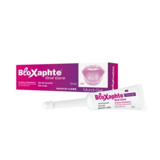 Bloxaphte Gel Bucal Adultos 15ml, o gel bucal BloXaphte Oral Care para adultos é adequado para o tratamento direcionado de aftas