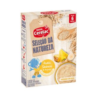 Nestlé Cerelac Papa Aveia Quinoa Ananás 240gr