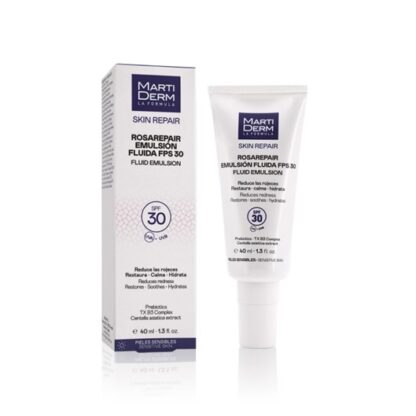 Martiderm Rosarepair Emulsão Fluida FPS 30 40 ml