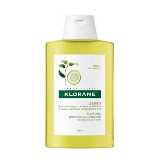 Klorane Champô Polpa de Cidra 400ml, poluição, calcário, stress..., o cabelo tende a ficar sobrecarregado e sem vitalidade.