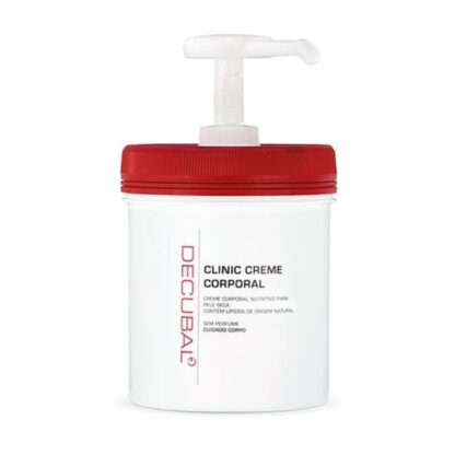 O Decubal Clinic Creme Corporal 1000ml é um creme altamente hidratante, desenvolvido para restaurar e proteger a pele seca, muito seca e sensível. Com uma fórmula rica e sem perfume, proporciona um cuidado intensivo para toda a família, incluindo bebés e mães em fase de amamentação.