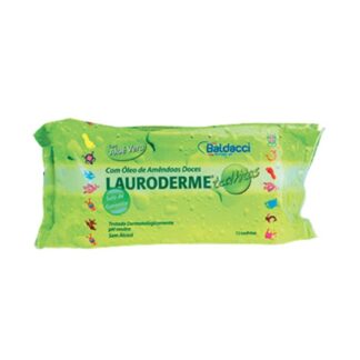 Lauroderme Toalhitas Aloe Vera 72 Unidades