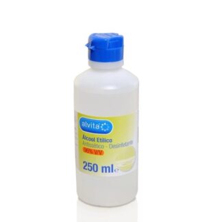 ALVITA ÁLCOOL SANITÁRIO 96% V_V 250ML PHARMASCALABIS
