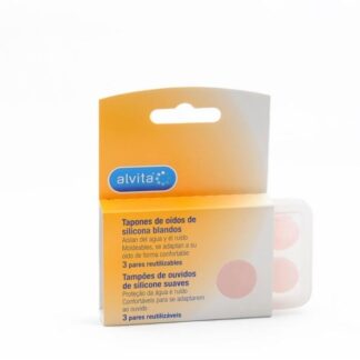 ALVITA TAMPÕES DE OUVIDOS SILICONE X6 PHARMASCALABIS