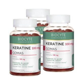 Biocyte Keratine 3 x 60 Gomas