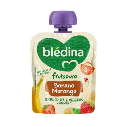 Blédina Frutapura Banana Morango 90gr
