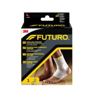 FUTURO Comfort Suporte Tornozelo Tam. L, concebido para proporcionar suporte fiável para tornozelos fracos ou lesionados, o Suporte de Conforto para Tornozelo FUTURO™ oferece a atenção dirigida de que o seu tornozelo necessita para se manter ativo.