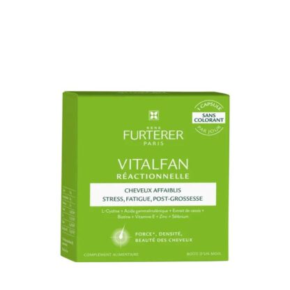 Rene Furterer ANTIQUEDA Vitalfan Antiqueda Reacional 30 cáps Pharmascalabis