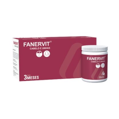 Fanervit Cabelo e Unhas 3x60 Cápsulas
