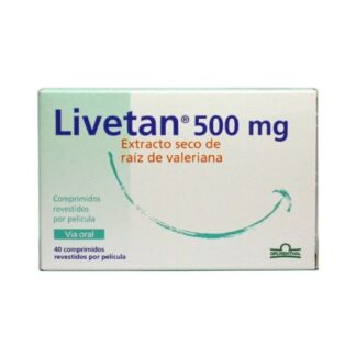Livetan 500MG 20 Comprimidos