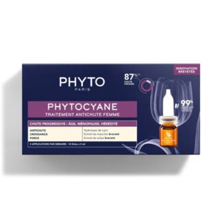 Phytocyane Queda Progressiva 5 ml x 12 ampolas