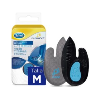 Scholl In-Balance Palmilha Tornozelo e Calcanhar Tam.M 1 Par Pharmascalabis