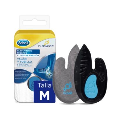 Scholl In-Balance Palmilha Tornozelo e Calcanhar Tam.M 1 Par Pharmascalabis
