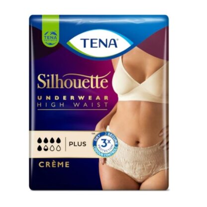 Tena Silhouette Braguita de talle alto Crema L 6342931