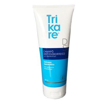 Trikare DS Champô Antisseborreico 200ml, Champõ Antisseborreico e Anticaspa, com ação queratolítica.
