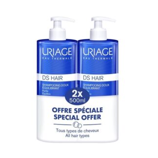 Uriage DS Champô Suave Equilíbrio Promo 2 x 500 ml