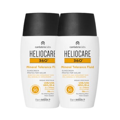 Heliocare 360 Fluido Mineral Tolerance SPF50 50 ml Pack 2