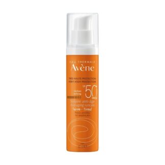 Avène Solar Cuidado Anti-Idade 50+ com Cor 50 ml