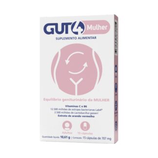 GUT 4 Mulher 15 Cápsulas