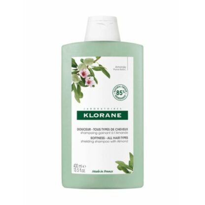 Klorane Amendoa Champô 400ml, naturalmente suave, o nosso Champô com Leite de Amêndoa