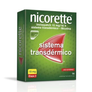 Nicorette Invisipatch 15mg/16h 14 Sistemas