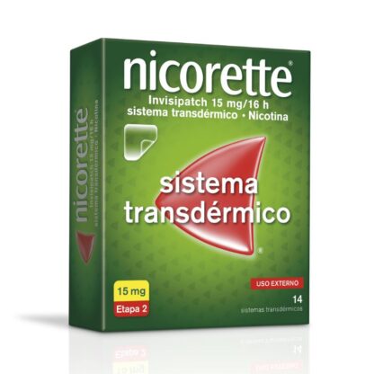 Nicorette Invisipatch 15mg/16h 14 Sistemas