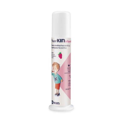 KIN Fluor Junior Gel Dentrífico Sabor Morango 75ml