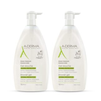 A-Derma Gel Duche Hidro-Protetor 2 x 750 ml - Pharma Scalabis