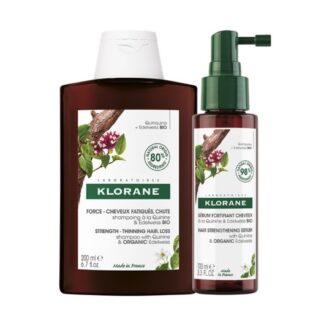 Klorane Sérum Quinina e Edelvaisse BIO Champô 200 ml + Sérum Anti Queda 100 ml - Pharma Scalabis