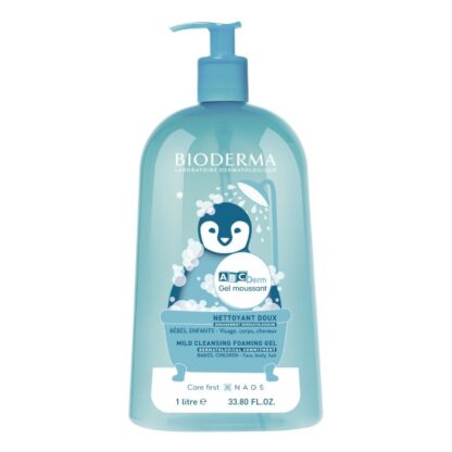 Bioderma ABCDerm Gel Moussant Doseador 1L Pharmascalabis