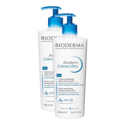 Bioderma Atoderm Creme Ultra Doseador Duplo 2x500ml Pharmascalabis