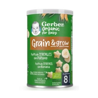 GERBER Organic Nutripuffs Banana +8M 35gr