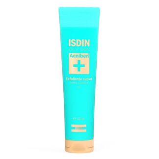 Isdin Teen Skin Acniben Exfoliante Suave 100ml, gel esfoliante com microgrânulos de celulose que limpa e desobstrui os poros.